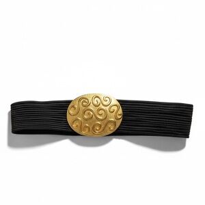 Vintage ginger propper for two blondes New York gold Embellished stretch belt